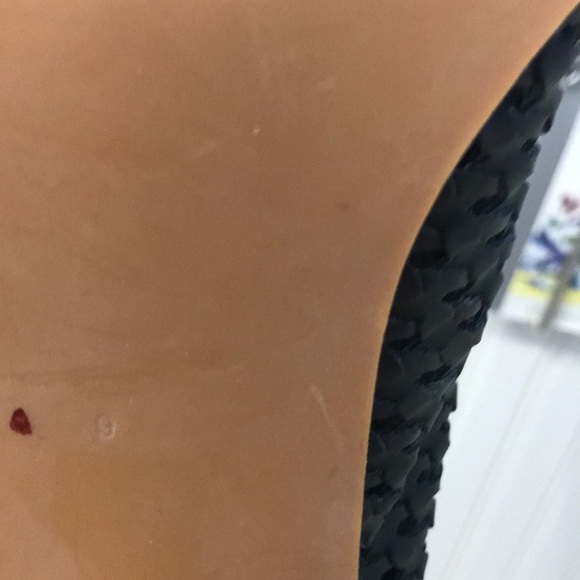 New Free People Lahaina Woven Heels Green 9 - Picture 16 of 16